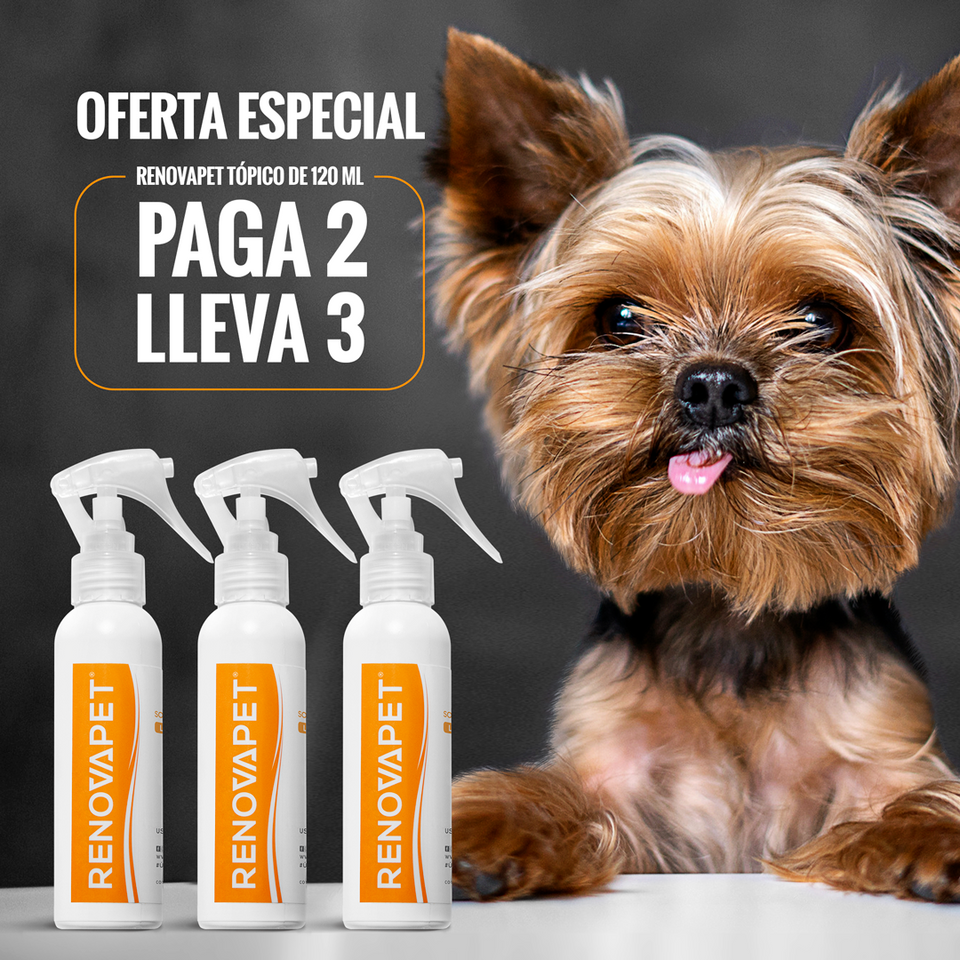 🐾 RENOVAPET TÓPICO- Solución Dérmica Para Animales 🐶🐱🐎