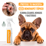 🐾 RENOVAPET TÓPICO- Solución Dérmica Para Animales 🐶🐱🐎