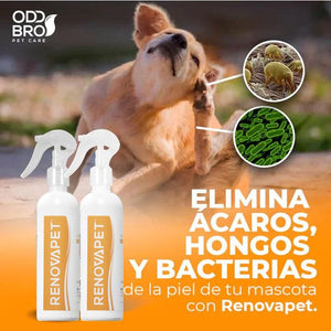 🐾 RENOVAPET TÓPICO- Solución Dérmica Para Animales 🐶🐱🐎